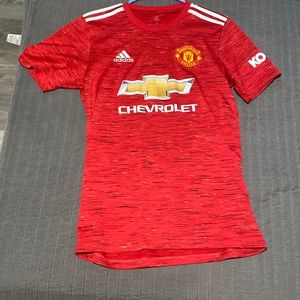 Adidas Soccer Jersey, Size : Medium, color :Red